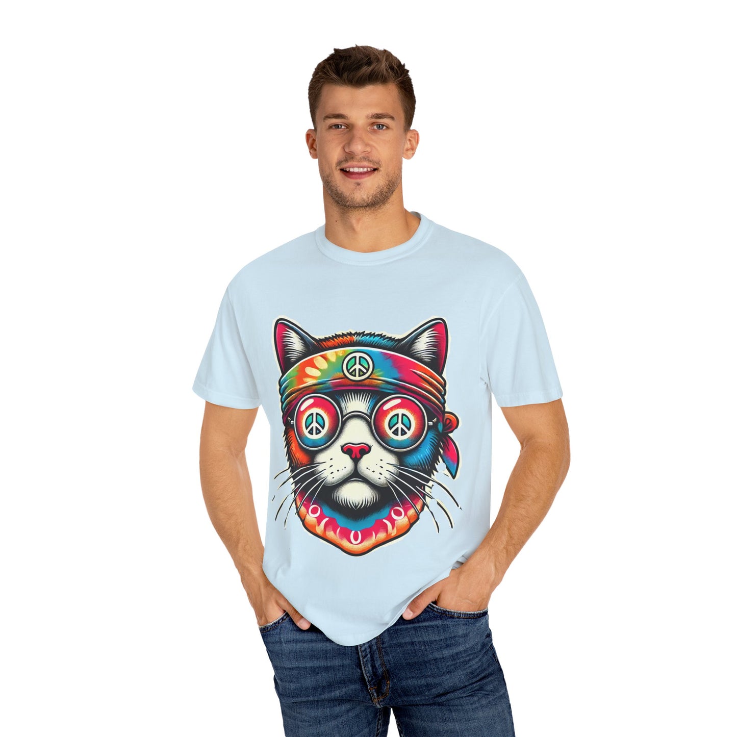 Unisex Garment-Dyed T-shirt Cat No.65