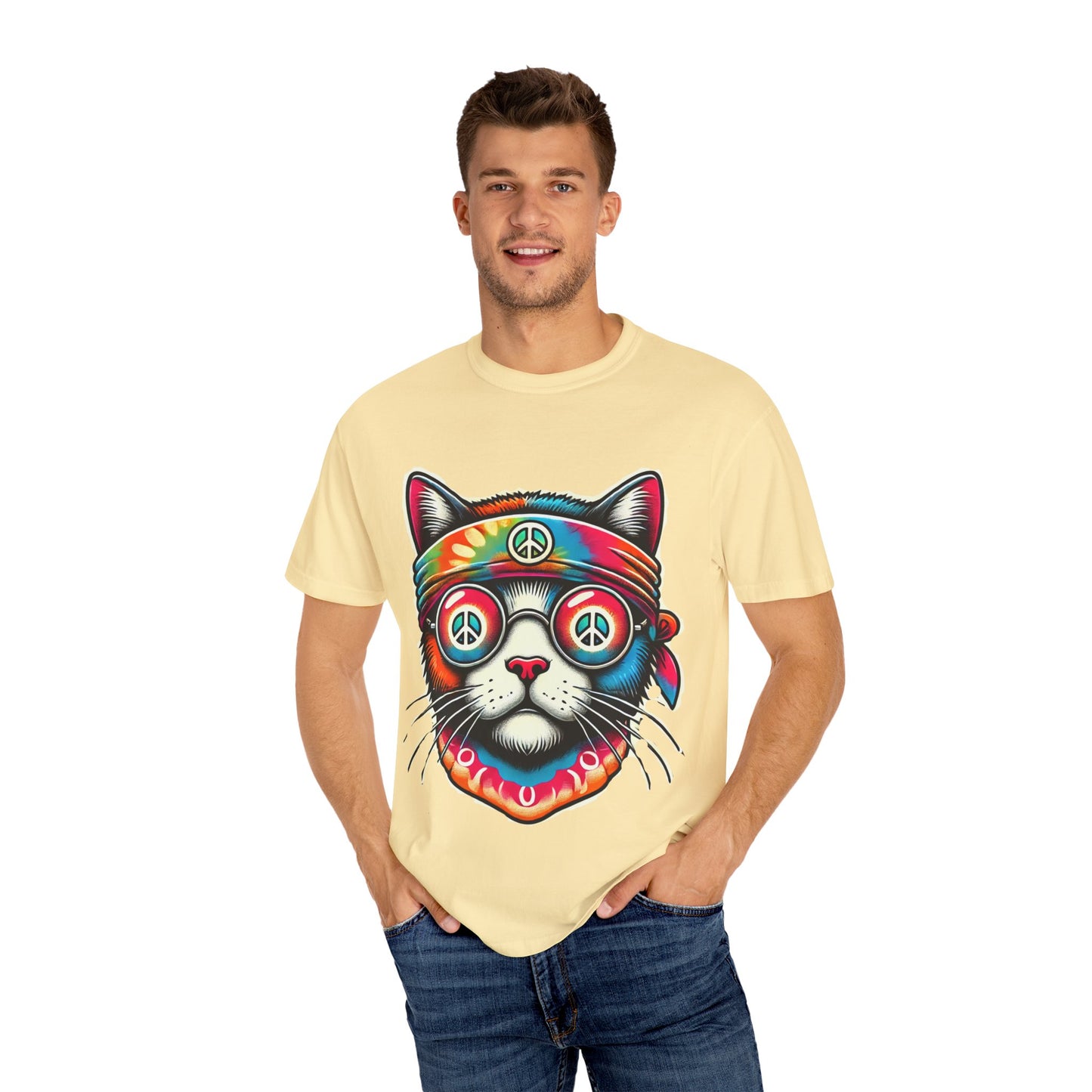Unisex Garment-Dyed T-shirt Cat No.65