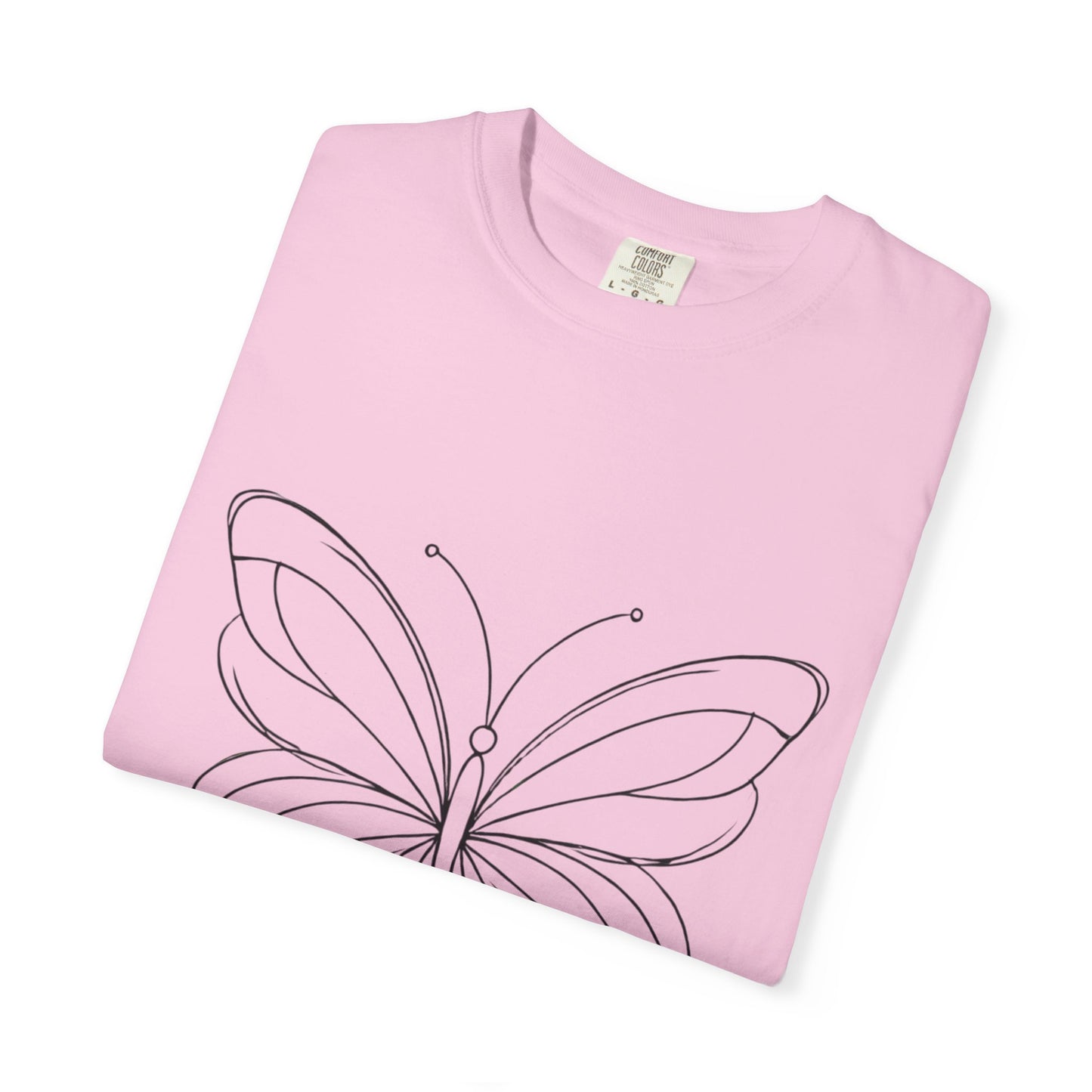 Unisex Garment-Dyed T-shirt Butterfly No.40