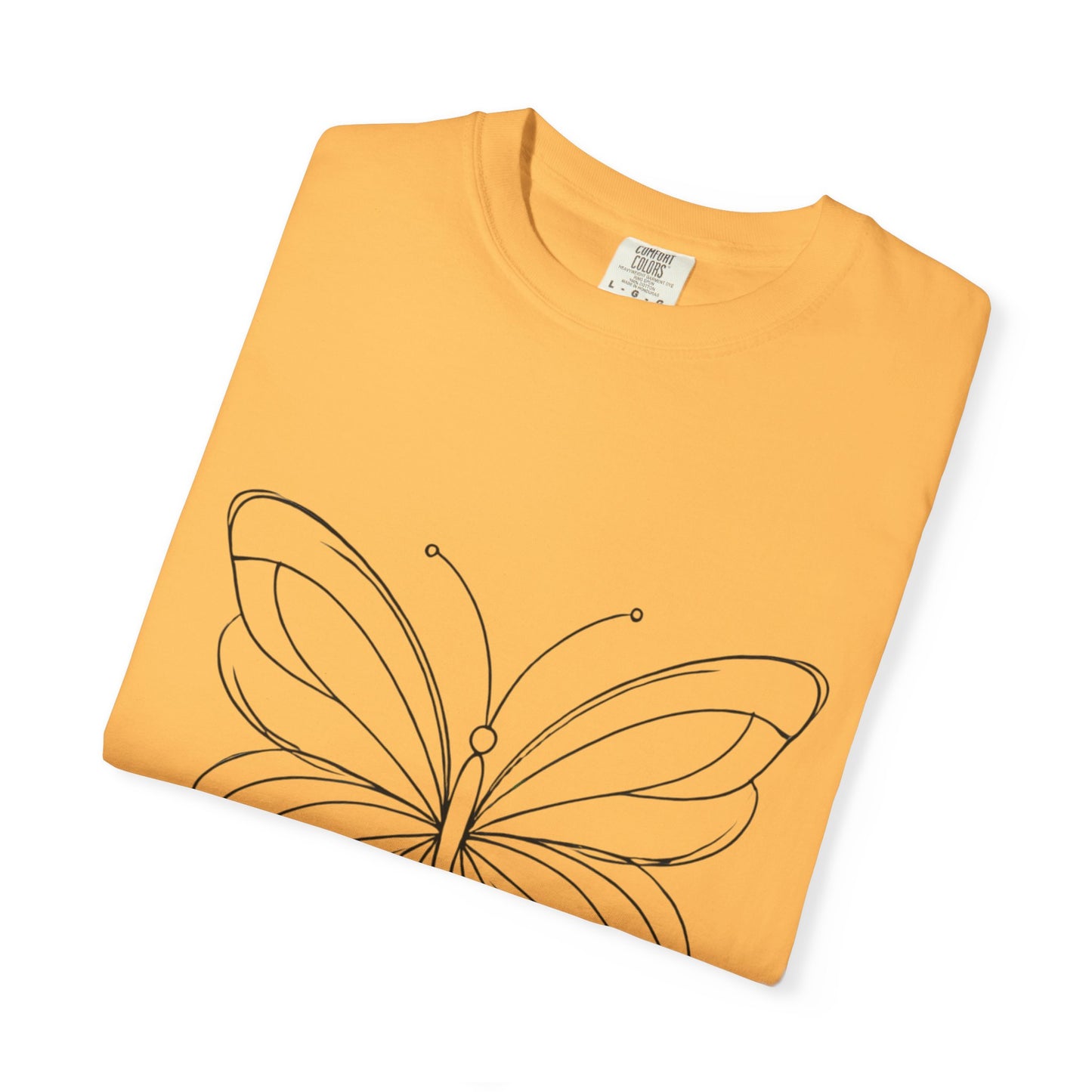 Unisex Garment-Dyed T-shirt Butterfly No.40