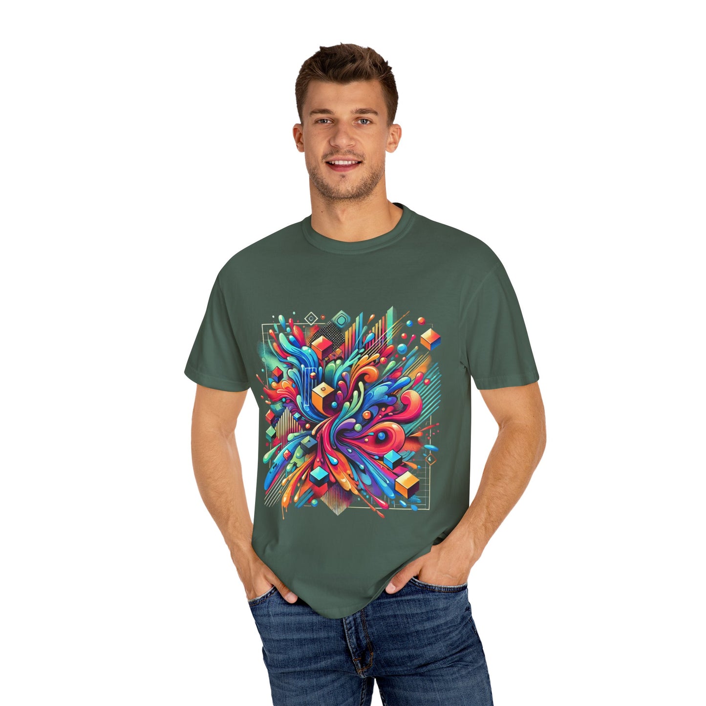 Unisex Garment-Dyed T-shirt Colors No.41