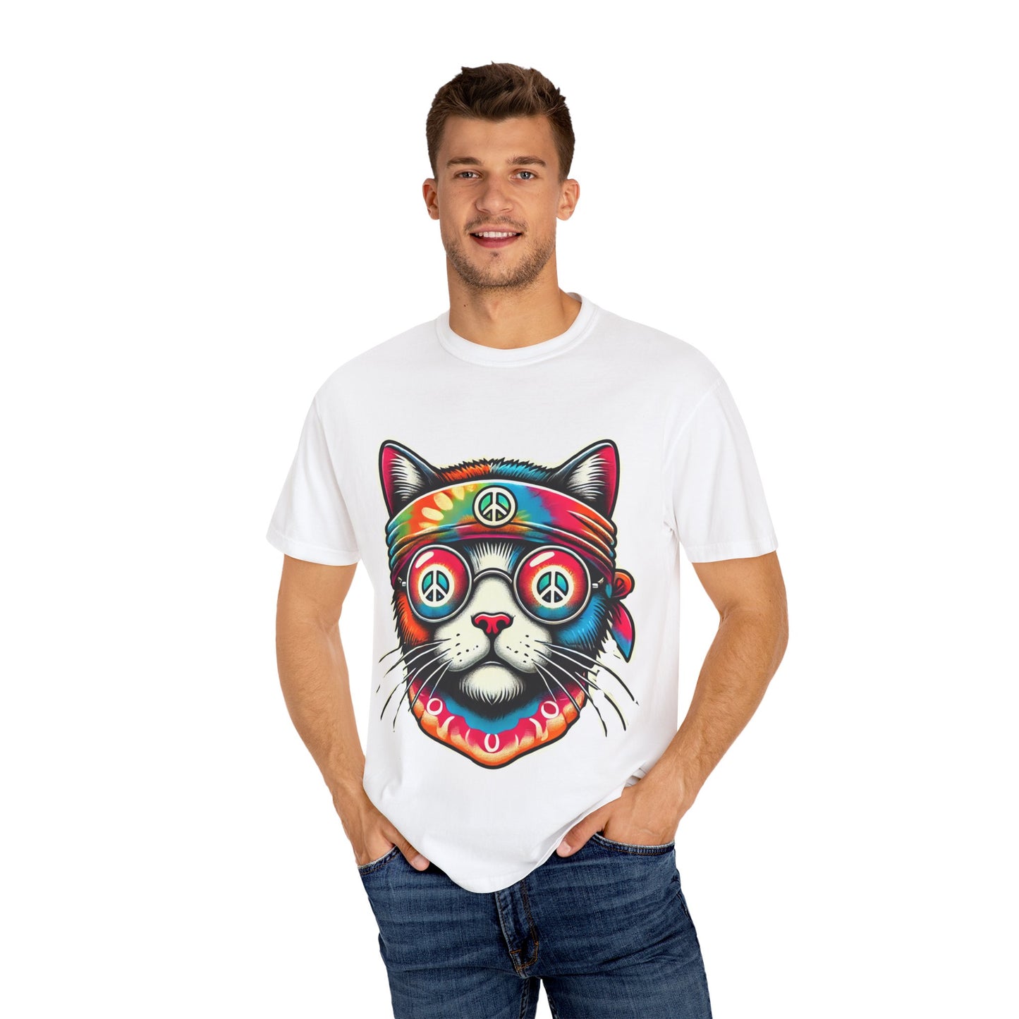 Unisex Garment-Dyed T-shirt Cat No.65